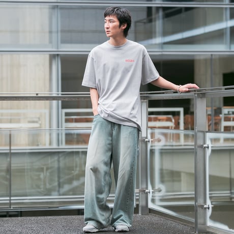 ゴールドシップグッズ グラフィカルTシャツBパターン（グレー/Gray）