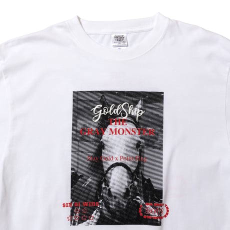 ゴールドシップグッズ グラフィカルTシャツCパターン（白/White）