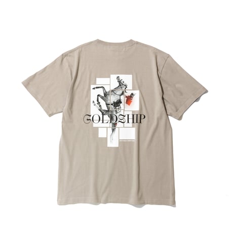 ゴールドシップグッズ グラフィカルTシャツBパターン（グレー/Gray）
