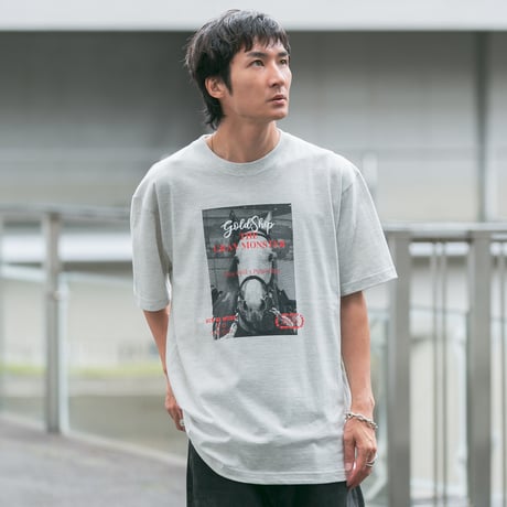 ゴールドシップグッズ グラフィカルTシャツCパターン（グレー/Gray）