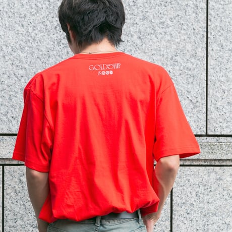 ゴールドシップグッズ グラフィカルTシャツAパターン（赤/Red）