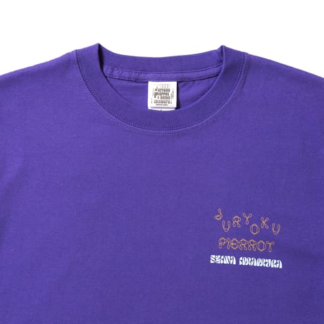 ジュウリョクピエロ　オークス勝利記念グッズ グラフィカルTシャツAパターン（紫/Purple）