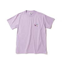 ジュウリョクピエロ　オークス勝利記念グッズ グラフィカルTシャツBパターン（紫/Purple）