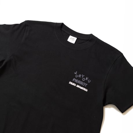 ジュウリョクピエロ　オークス勝利記念グッズ グラフィカルTシャツAパターン（黒/Black）