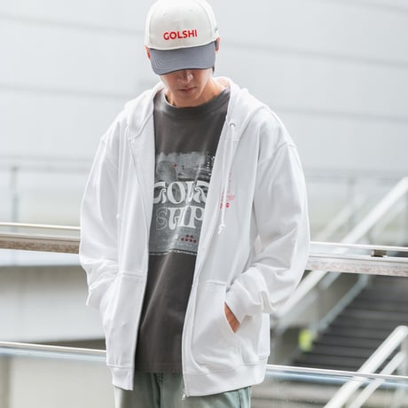 ゴールドシップグッズ グラフィカルパーカー（白/White）