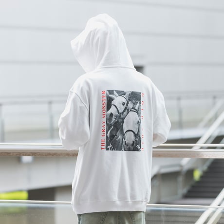 ゴールドシップグッズ グラフィカルパーカー（白/White）