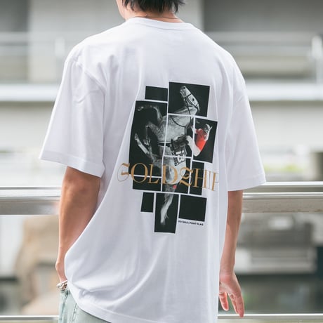 ゴールドシップグッズ グラフィカルTシャツBパターン（白/White）