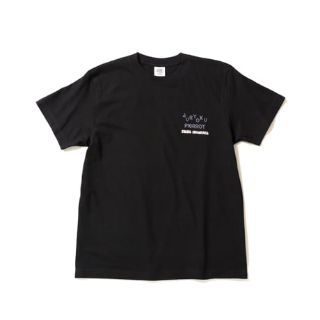ジュウリョクピエロ　オークス勝利記念グッズ グラフィカルTシャツAパターン（黒/Black）