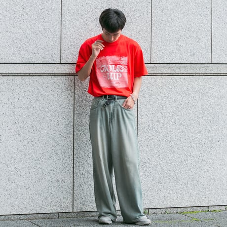 ゴールドシップグッズ グラフィカルTシャツAパターン（赤/Red）