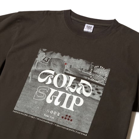 ゴールドシップグッズ グラフィカルTシャツAパターン（グレー/Gray）