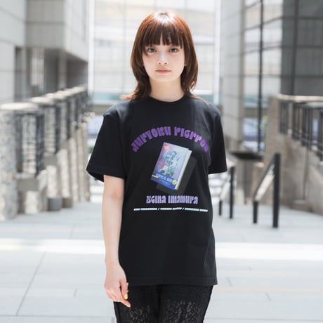 ジュウリョクピエロ　オークス勝利記念グッズ グラフィカルTシャツCパターン（黒/Black）
