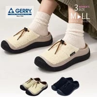 GERRY モコモコサボサンダル　Ladies’（ブラック オートミール）（GR5595)