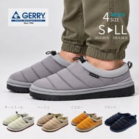 GERRY スリッポン 中綿 ライニングメッシュ加工　Men's（ブラック ライトグレー ベージュ オートミール イエロー）（GR6571）