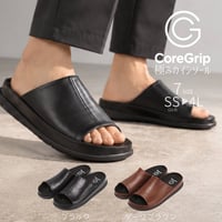 CoreGriop ユニセックス スライドサンダル CG4531 (BLK/DBR)