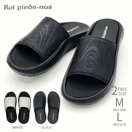 Roi pieds-nus　ROI24109 (E/BLK.E/WHT）