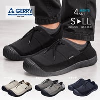 GERRY サボサンダル Men’s（ブラック グレイ ベージュ）（GR6593)