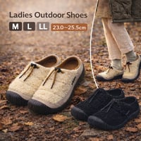 GERRY モコモコサボサンダル　Ladies’（ブラック オートミール）（GR5595)