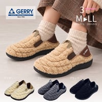 GERRY モコモコサボサンダル　Ladies’（ブラック グレー ベージュ アイボリー）（GR5596)