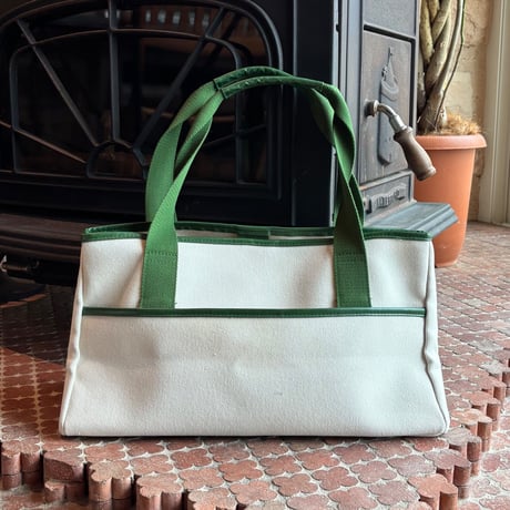 Wide Square Canvas Tote