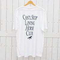Can't Stop Loving Horse Club, Cotton Tee