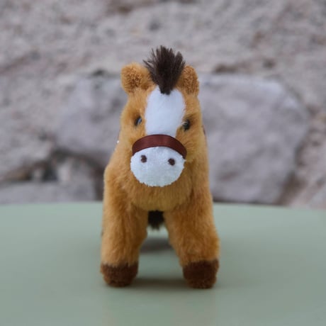 NFV Horse Stuffed Toy Key Chain
