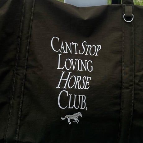 Can't Stop Loving Horse Club,Nylon Travel Bag