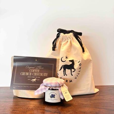COFFEE CRUNCH CHOCOLATE 巾着セット
