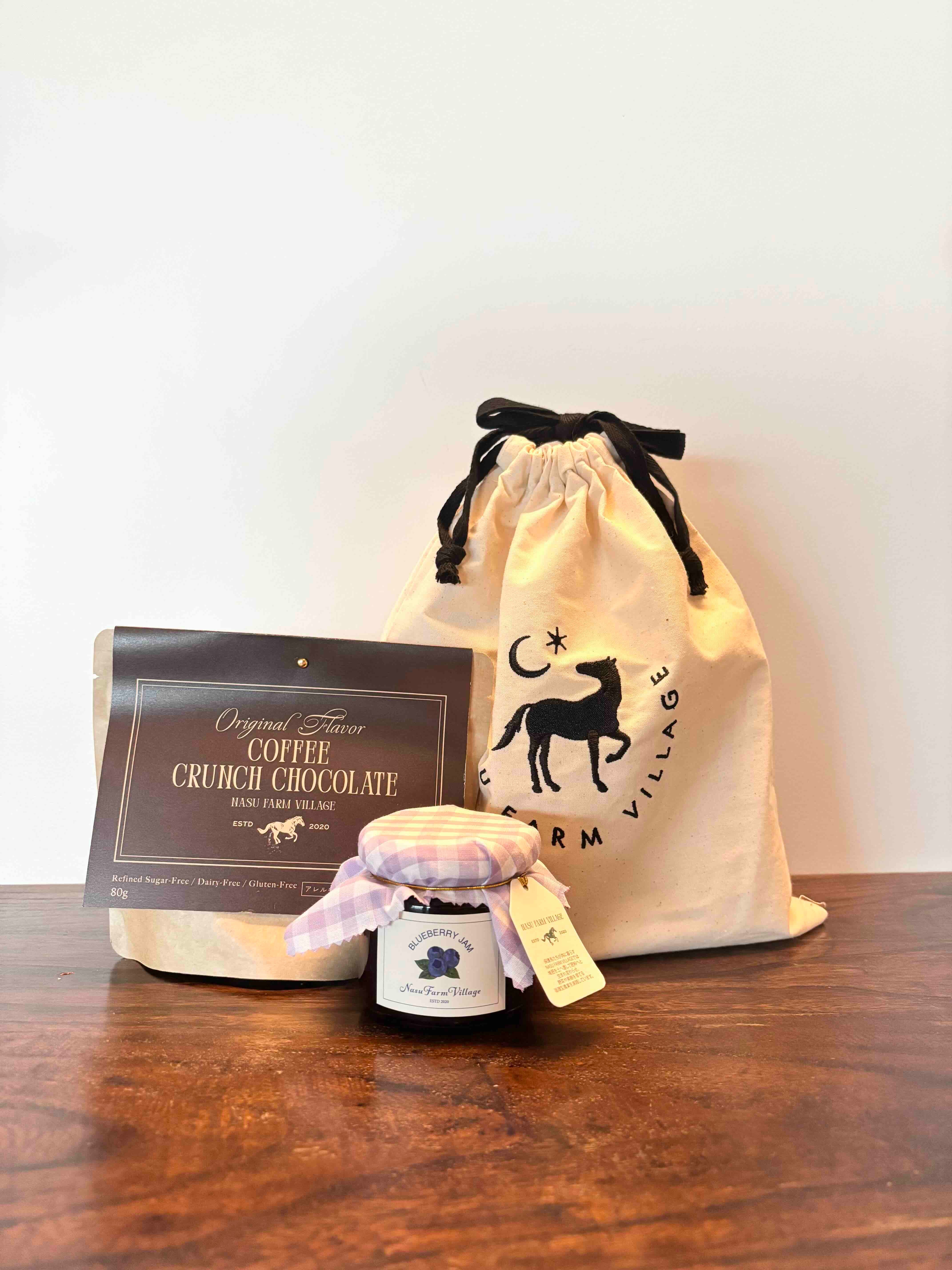 COFFEE CRUNCH CHOCOLATE 巾着セット | NASU FARM VILLA