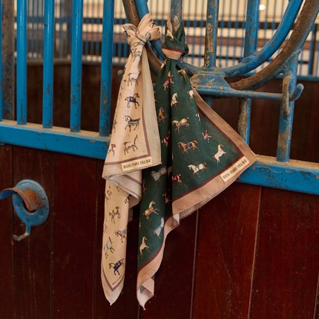 Horse Pattern Handkerchief