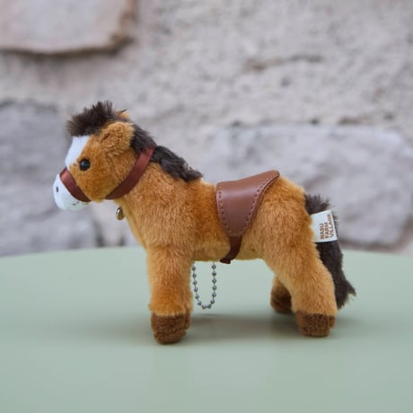 NFV Horse Stuffed Toy Key Chain