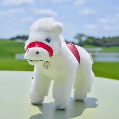 NFV Horse Stuffed Toy Key Chain