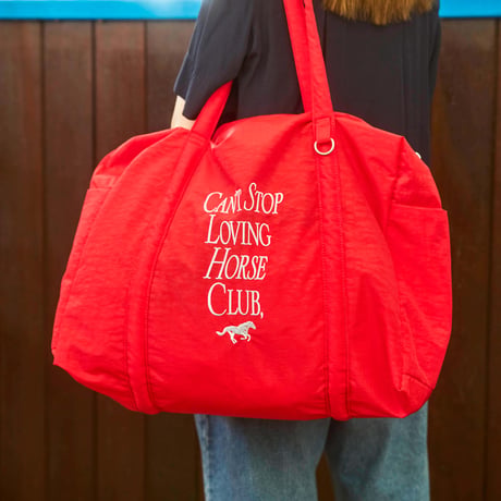 Can't Stop Loving Horse Club,Nylon Travel Bag