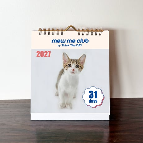 【Mew Me Club】31DAYS CALENDAR 2027