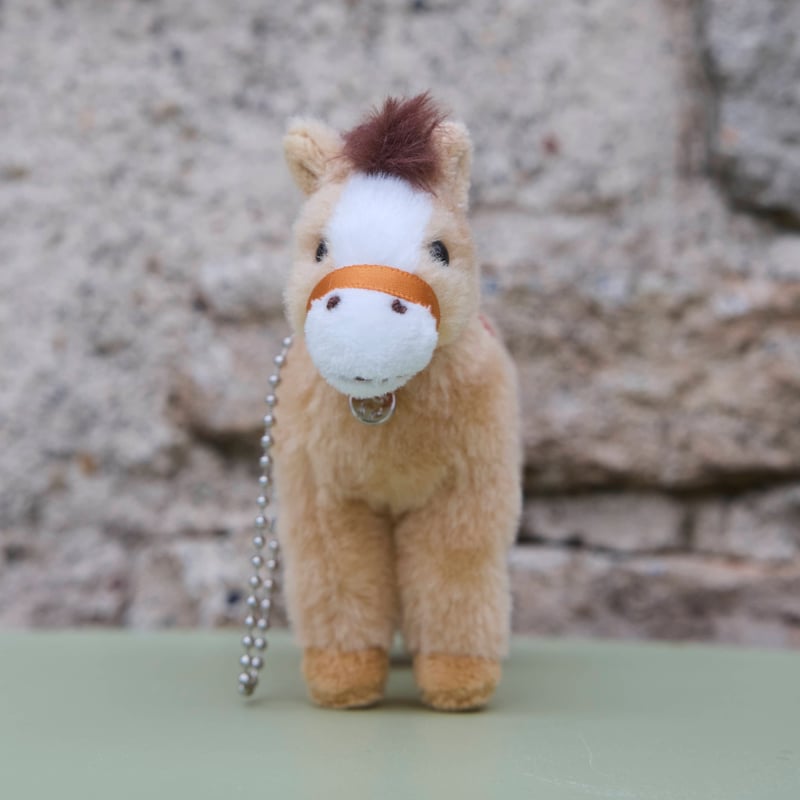 Horse Stuffed Toy Keychain | NASU FARM VILLAGE