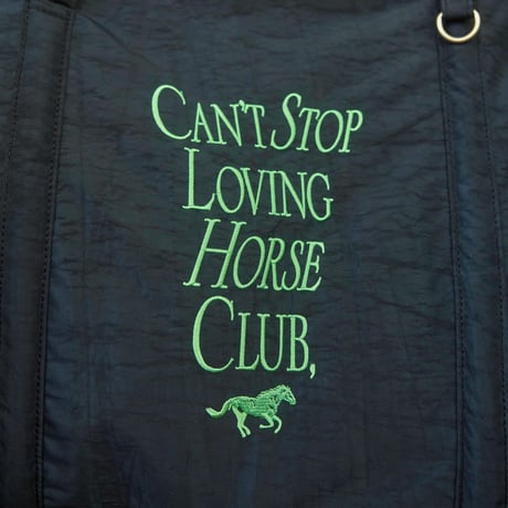 Can't Stop Loving Horse Club,Nylon Travel Bag