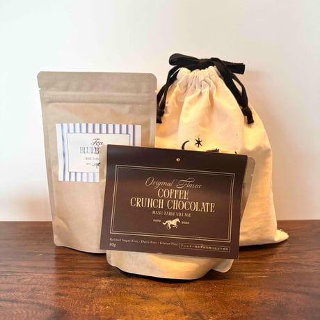 COFFEE CRUNCH CHOCOLATE 巾着セット