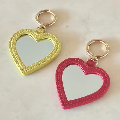 Heart Mirror Keychain