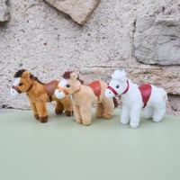 NFV Horse Stuffed Toy Key Chain
