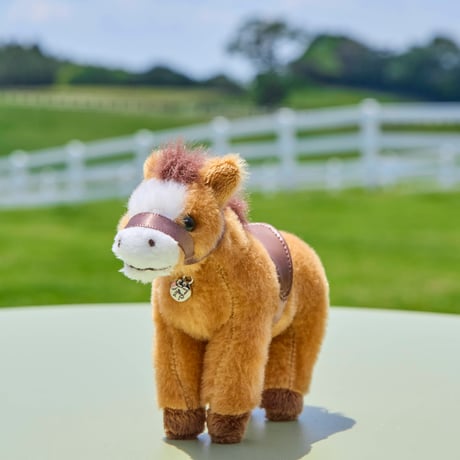 NFV Horse Stuffed Toy Key Chain