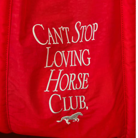 Can't Stop Loving Horse Club,Nylon Travel Bag