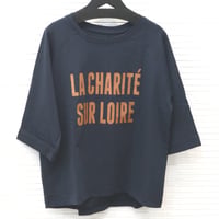 【CLOCHE】クロッシェ/ロールアップスリーブロゴTシャツ/612-85780/カジュアル おしゃれ レディース ブランド 高級