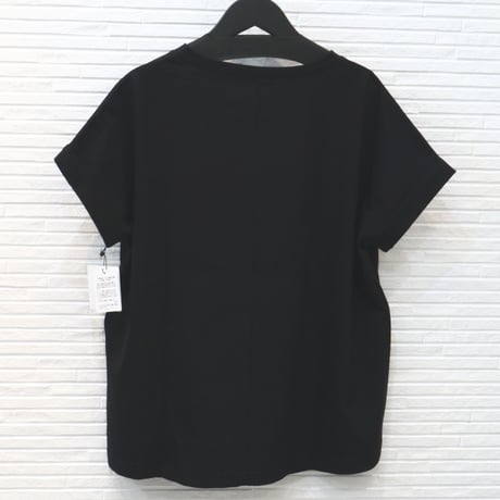 【CLOCHE】クロッシェ/箔プリントロゴTシャツ/612-85734/カジュアル おしゃれ レディース ブランド 高級