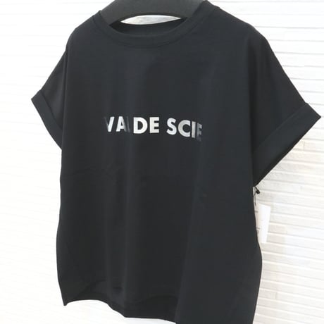 【CLOCHE】クロッシェ/箔プリントロゴTシャツ/612-85734/カジュアル おしゃれ レディース ブランド 高級