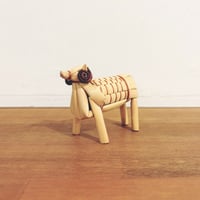 伏見人形・丹嘉『三竦み / 庄屋・猟師・狐』 3体セット | 象々の郷土玩具