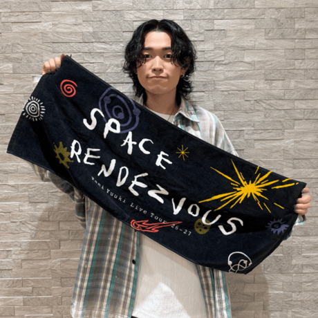 "SPACE RENDEZVOUS" フェイスタオル