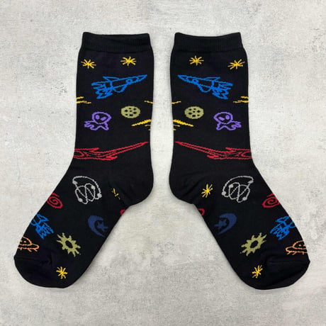 "SPACE RENDEZVOUS" ソックス