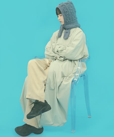 木の実のフードマフラーのkit