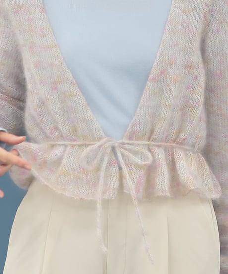 フェミニンカーディガンのkit