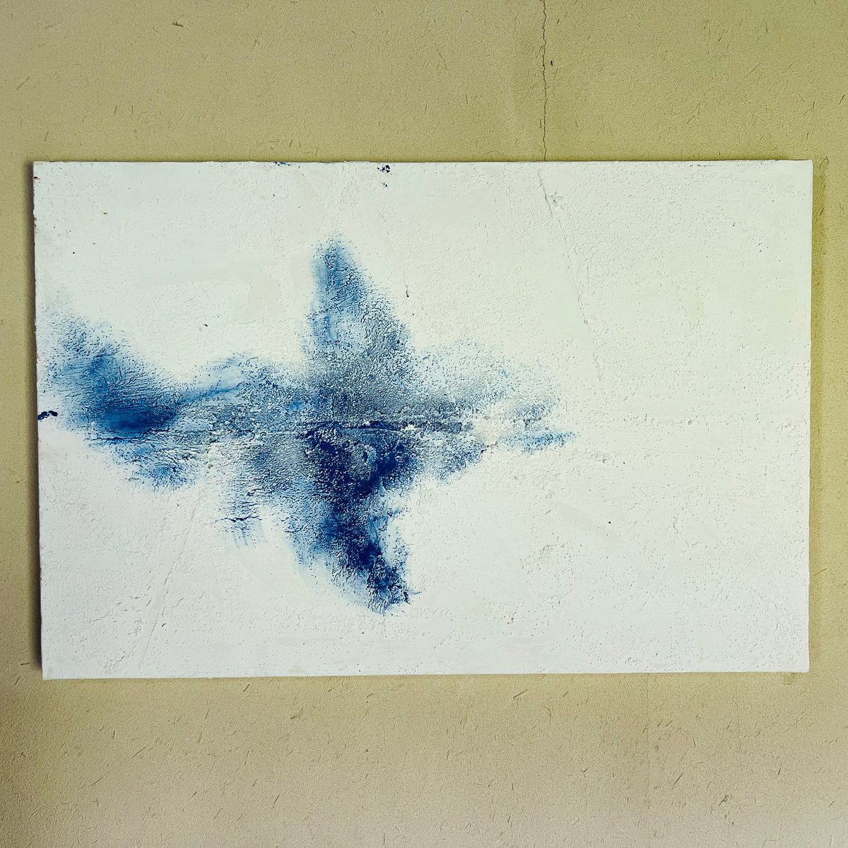 T−186 辻村史朗 油絵抽象画 「無題」30号 | GARAGE MADE