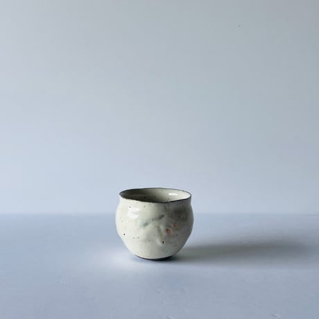 T−161 辻村史朗　粉吹ぐい呑　共箱後日発送  Shiro Tsujimura – Kohuki Guinomi